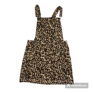 Umgee Casual Brown and Cream Sleeveless Mini Dress